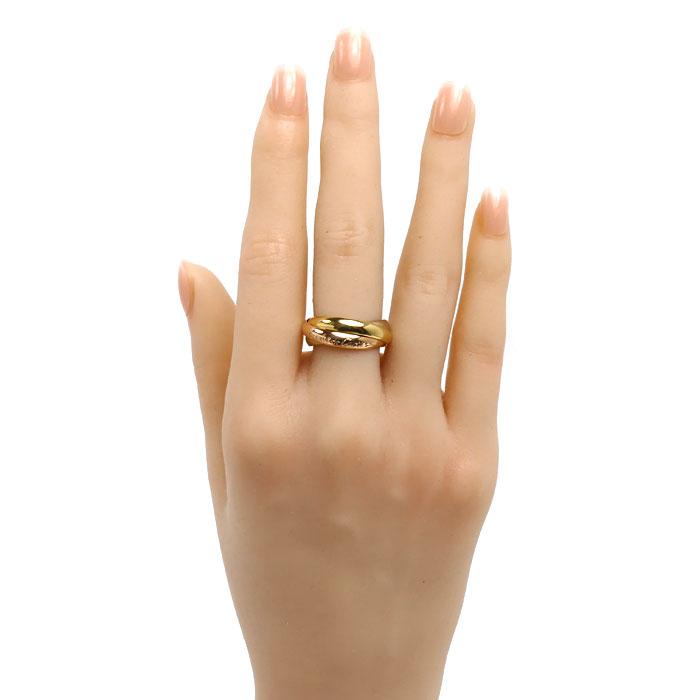 Cartier（カルティエ） K18YG/PG/WG les must de Cartier トリニティ