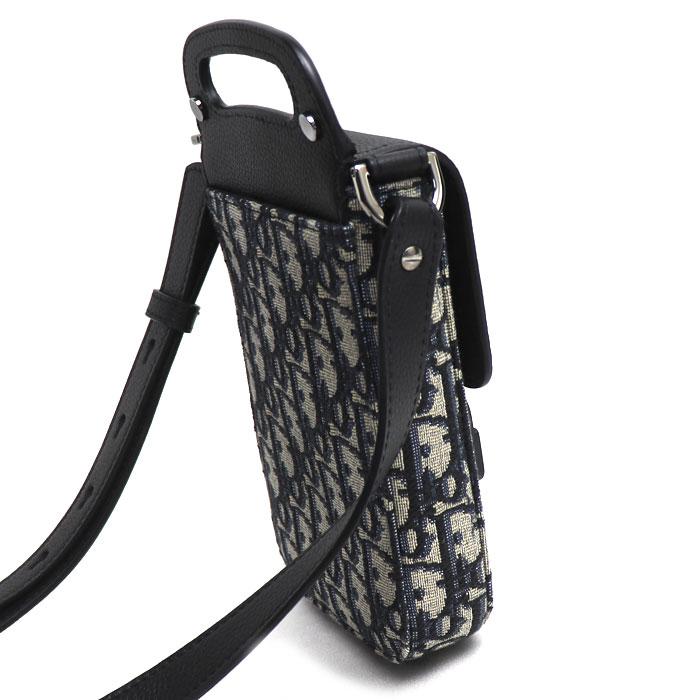 Dior ディオール オブリーク サドルバーティカルポーチ ショルダー