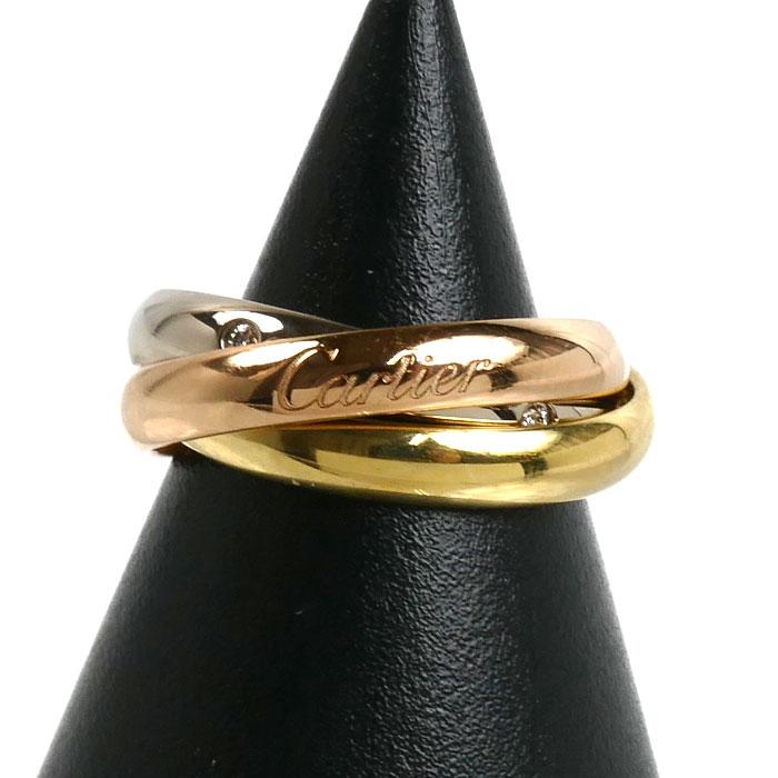 Cartier（カルティエ） K18YG/PG/WG トリニティ 5Pダイヤ リング・指輪 