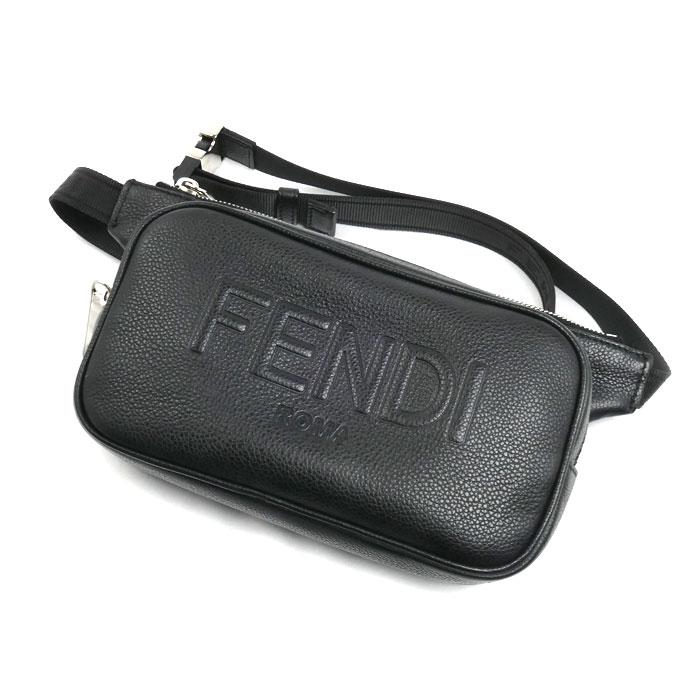 FENDI フェンディ ベルトバッグ ボディバッグ ショルダーバッグ ブラック 7VA605 AMAC F0GXN メンズ【中古】 FENDI（フェンディ） ベルトバッグ ボディバッグ ショルダーバッグ