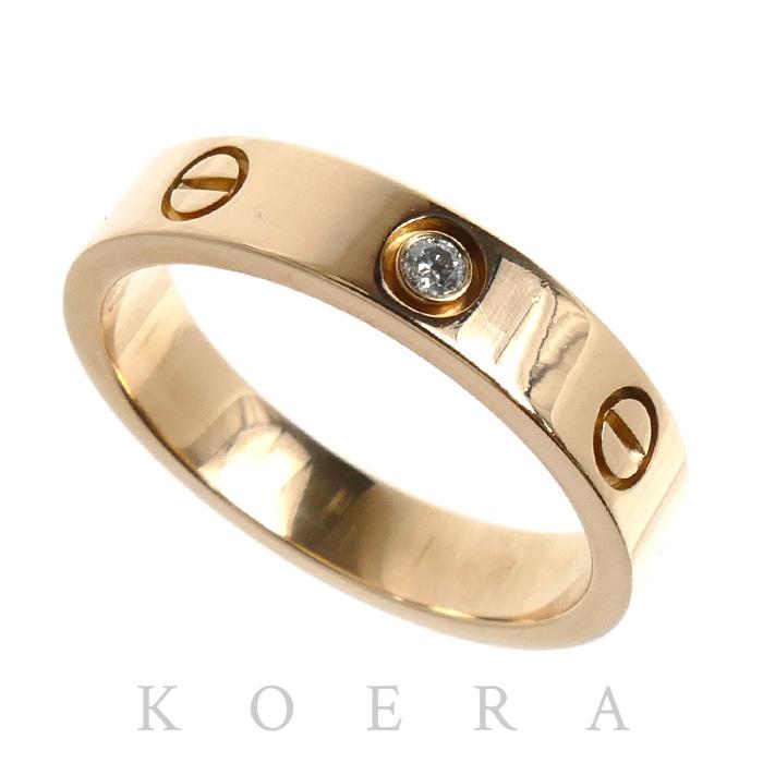 Cartier（カルティエ） K18PG ピンクゴールド ミニラブ 1Pダイヤ