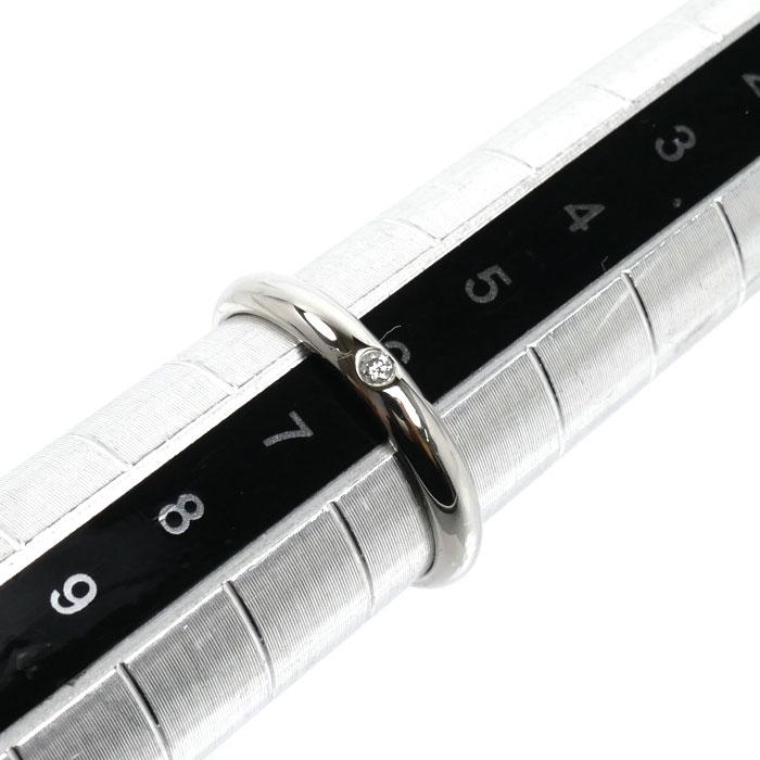 Cartier（カルティエ） Pt950プラチナ 1895 ウエディング 1Pダイヤ