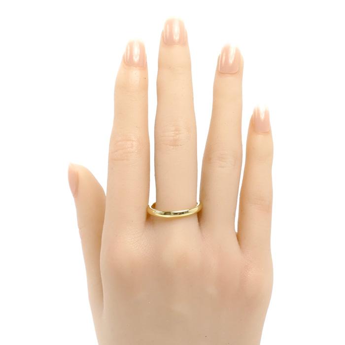 TIFFANY&Co.（ティファニー） K18YG イエローゴールド クラシック