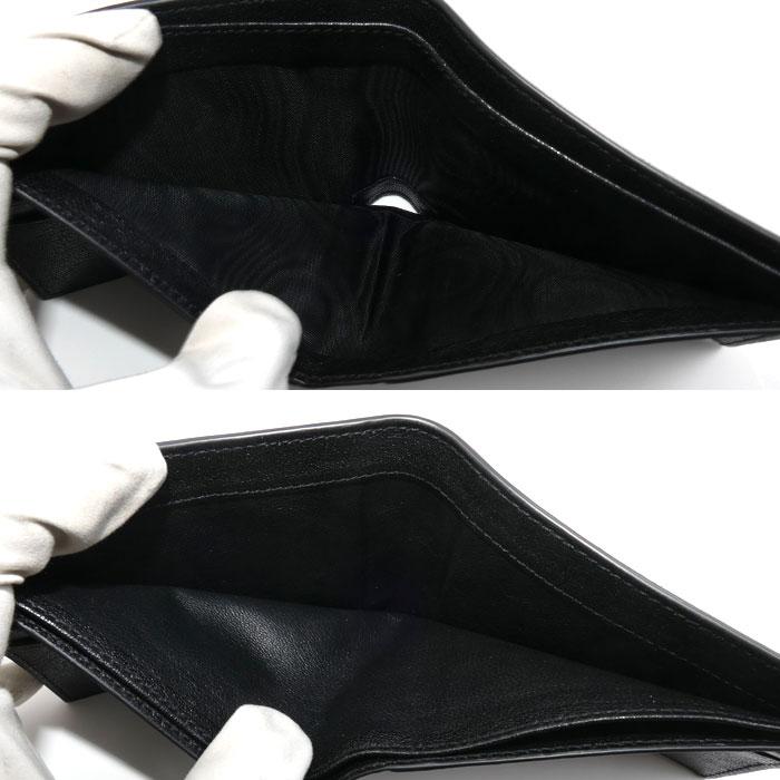 [k.o様][正規美品] Saint Laurent 二つ折り財布 ブラック SAINT LAURENT サンローラン 星モチーフ 二つ折り財布 ブラック 361320
