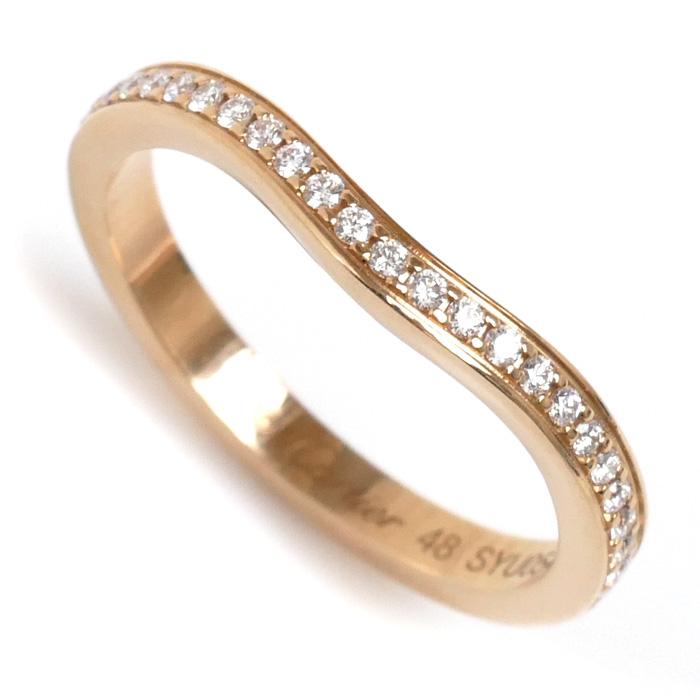 Cartier CARTIER カルティエ K18PG バレリーナカーブ ハーフ Cartier CARTIER カルティエ K18PG バレリーナカーブ ハーフ