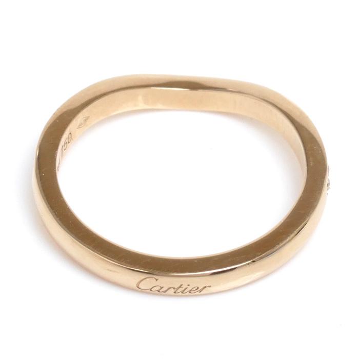 Cartier CARTIER カルティエ K18PG バレリーナカーブ ハーフ Cartier CARTIER カルティエ K18PG バレリーナカーブ ハーフ