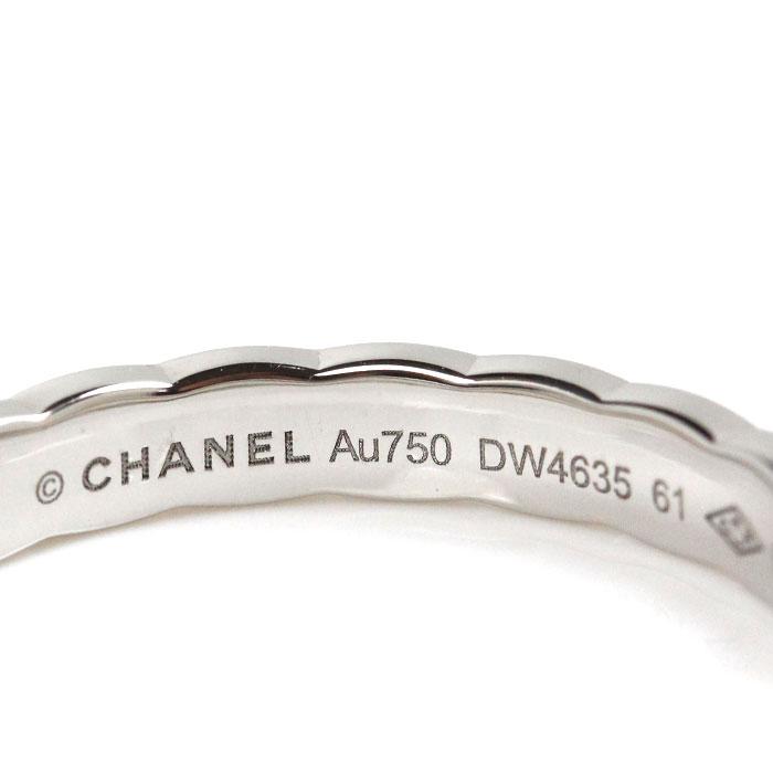 CHANEL（シャネル） K18WG ホワイトゴールド ココクラッシュ リング
