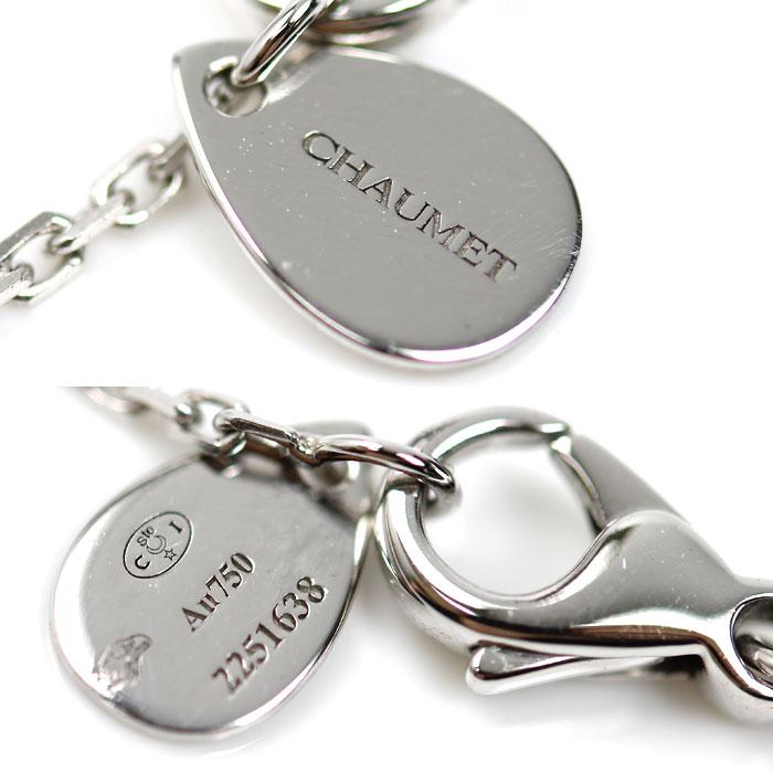 CHAUMET（ショーメ） K18WG ジョセフィーヌ ロンド ネックレス 083851