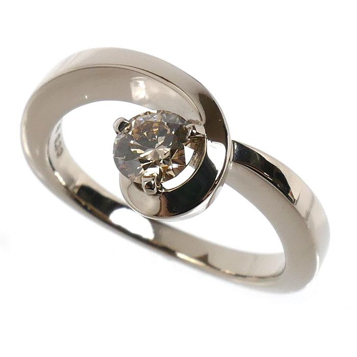 KASHIKEY カシケイ K18BG フロート リング・指輪 ダイヤモンド0.30ct
