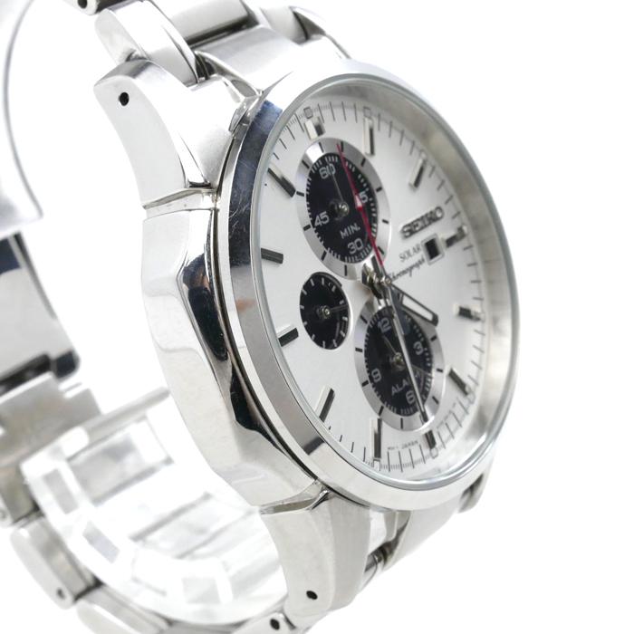 SEIKO（セイコー） クロノグラフ 腕時計 ソーラー V172-0AF0 メンズ