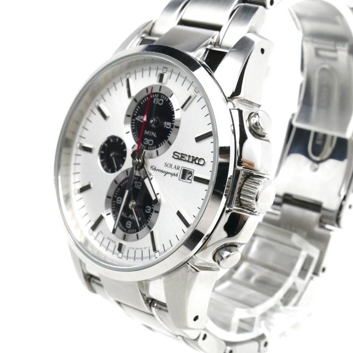 SEIKO（セイコー） クロノグラフ 腕時計 ソーラー V172-0AF0 メンズ