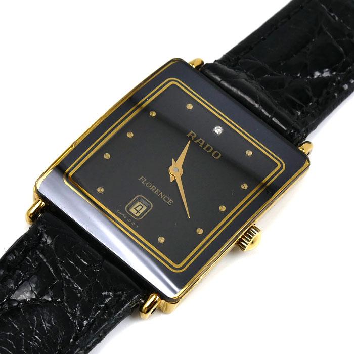 RADO　新品電池　極美品　腕時計　メンズ　160.3605.2　フローレンス RADO（ラドー） フローレンス 腕時計 電池式 160.3605.2N メンズ 中古