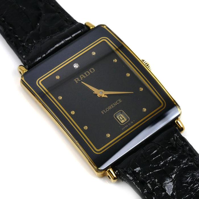 RADO　新品電池　極美品　腕時計　メンズ　160.3605.2　フローレンス RADO（ラドー） フローレンス 腕時計 電池式 160.3605.2N メンズ 中古