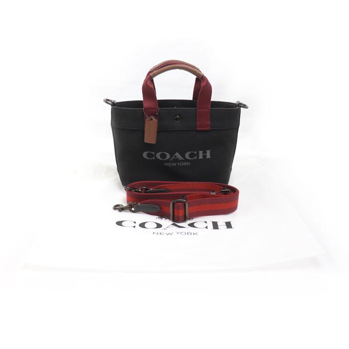 COACH（コーチ） トート 20・カラーブロック トートバッグ ブラック 