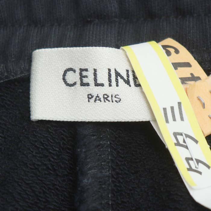 CELINE（セリーヌ） ロゴ スウェット ジョガーパンツ パンツ ブラック