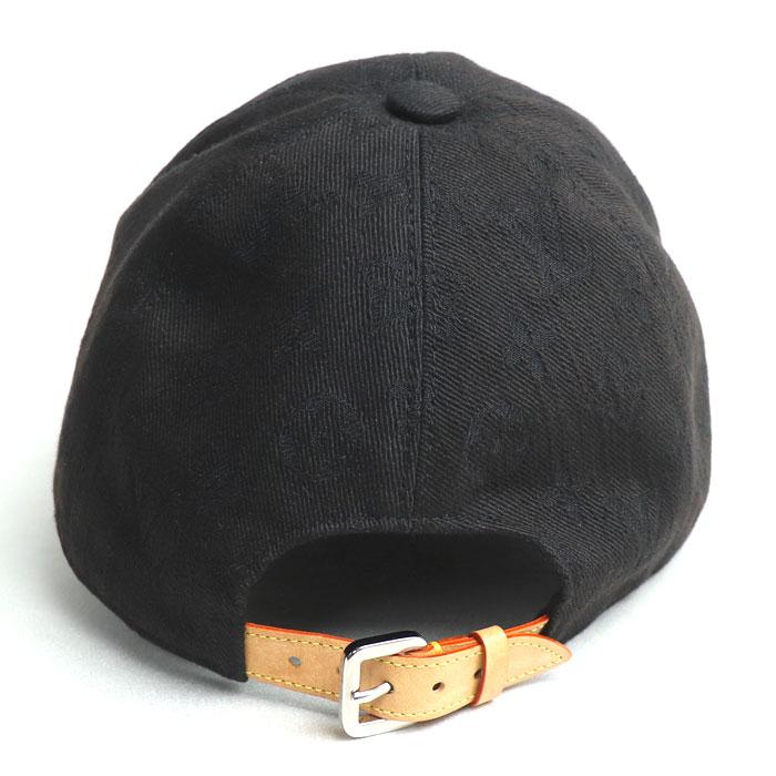 (専用出品)ルイ・ヴィトン ブラック モノグラム キャップ 人気ルイヴィトン キャスケットモノグラムロゴ 帽子 キャップ黒 (Louis