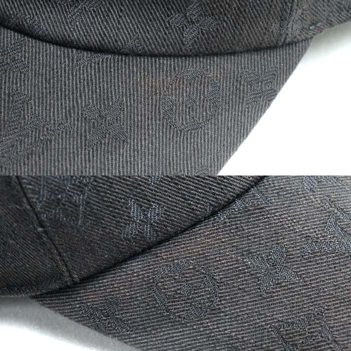 LOUIS VUITTON キャップ モノグラムエッセンシャル 総柄 ブラック ☆LV☆ルイヴィトン キャップ・モノグラム エッセンシャル (Louis