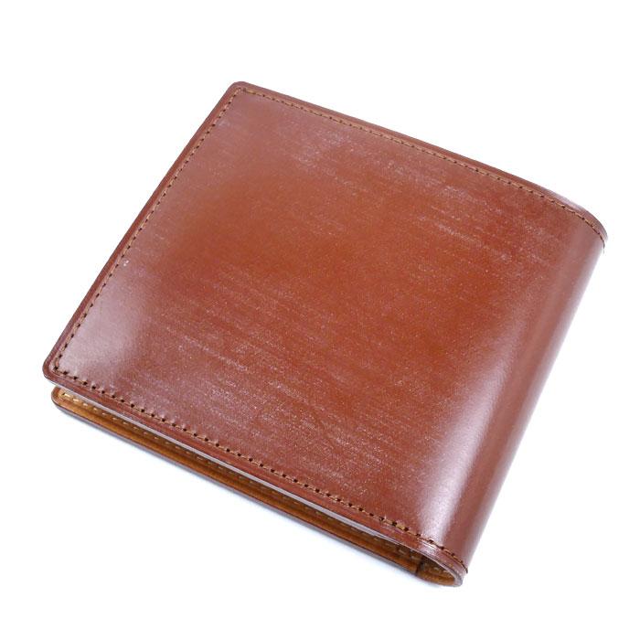 GANZO ガンゾ THIN BRIDLE シンブライドル 二つ折り財布 ヘーゼル