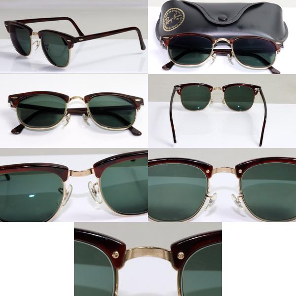 レイバン Rayban B L サングラス ヴィンテージ W1116 クラブマスター Made In Usa 度付き 中古 質屋出店 Mb20 06 27 21 古恵良販売 通販 Yahoo ショッピング