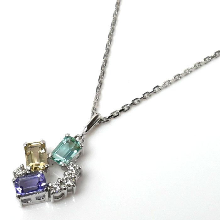 MIKIMOTO（ミキモト） K18WG ホワイトゴールド ネックレス