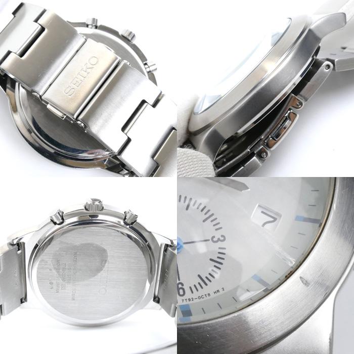 SEIKO セイコー クロノグラフ 腕時計 電池式 SND287P1/7T92-0DA0