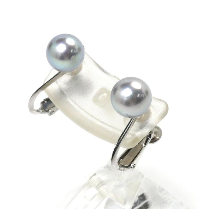 TASAKI タサキ K18WG ホワイトゴールド イヤリング パール約7.2mm/約 