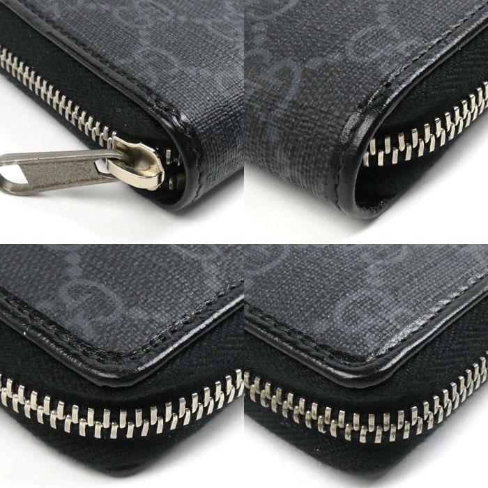 GUCCI グッチ インターロッキングG ジップアラウンド 長財布 ラウンド  