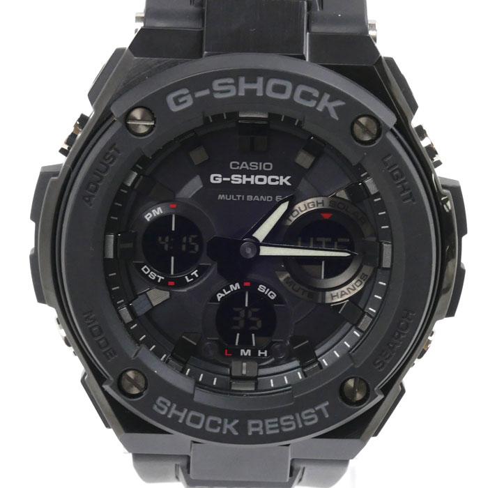 CASIO（カシオ） G-SHOCK 電波 腕時計 ソーラー ブラック GST-W100G