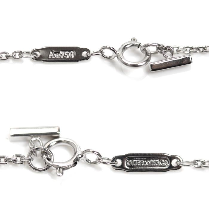 TIFFANY&Co.（ティファニー） K18WG Tスマイル ミディアム ネックレス
