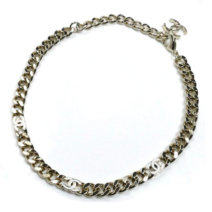 CHANEL（シャネル） メタル ココマーク チョーカー ネックレス AB8298
