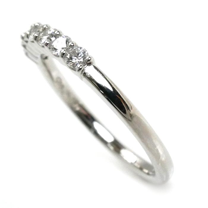 STAR JEWELRY スタージュエリー Pt950プラチナ 7Pダイヤ リング・指輪