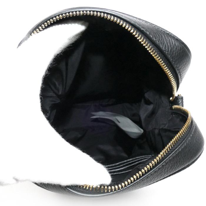 VERSACE ヴェルサーチ/メデューサレザーショルダー/ブラック/1002885/047***********/Aランク/69【中古】 VERSACE ヴェルサーチ メドゥーサ ショルダーバッグ ブラック 1002885
