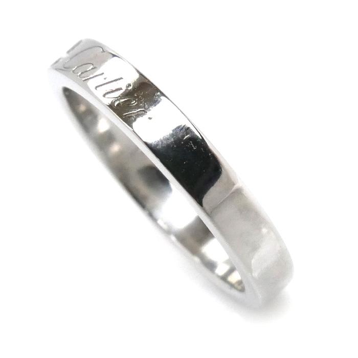 Cartier CARTIER カルティエ Pt950 Cドゥ ウェディング 1Pダイヤ  