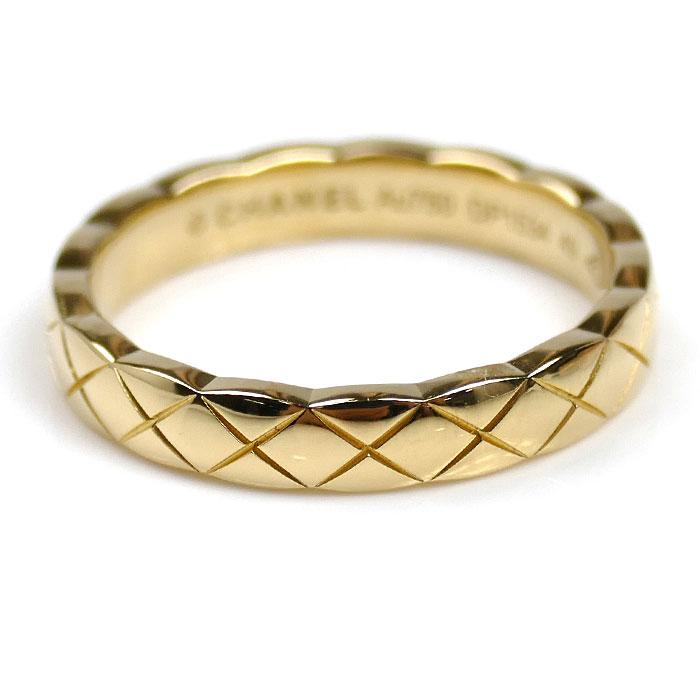 CHANEL リング ココクラッシュ YG イエローゴールド ミニ J11794