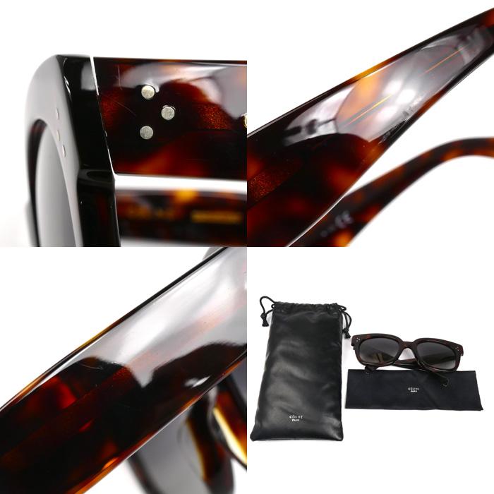 CELINE セリーヌ サングラス デミブラウン CL40002U 54D 54□22 145 3P  