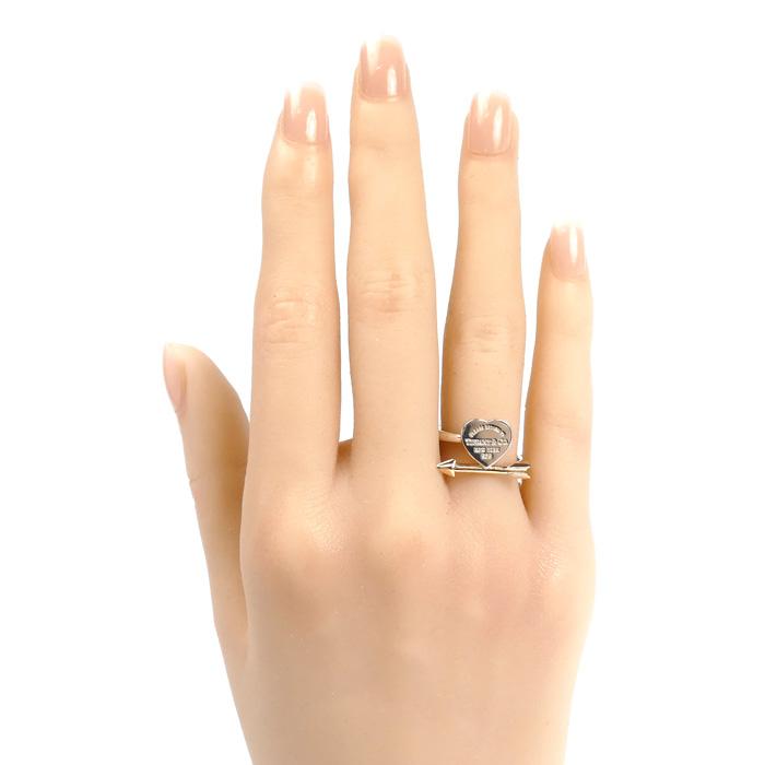 TIFFANY&Co.（ティファニー） シルバー925 K18PG ピンクゴールド ラブ