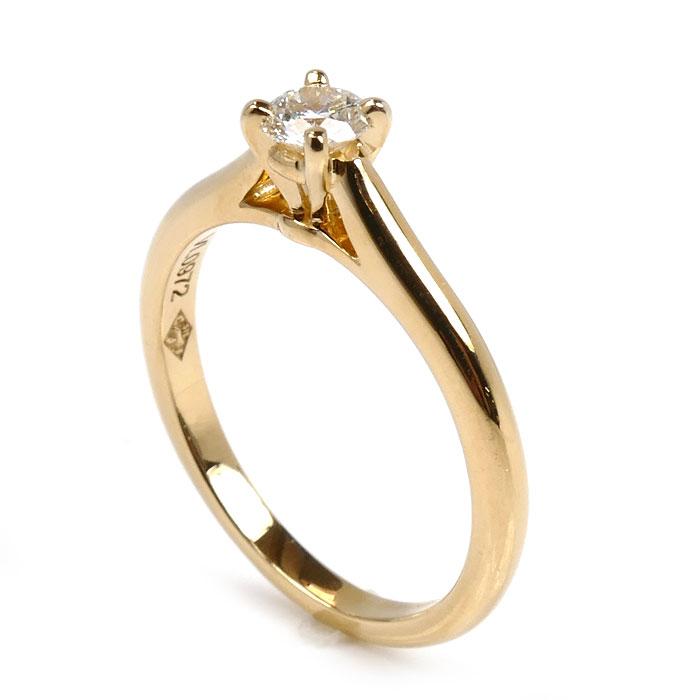 Cartier（カルティエ） K18YG イエローゴールド ソリテール リング
