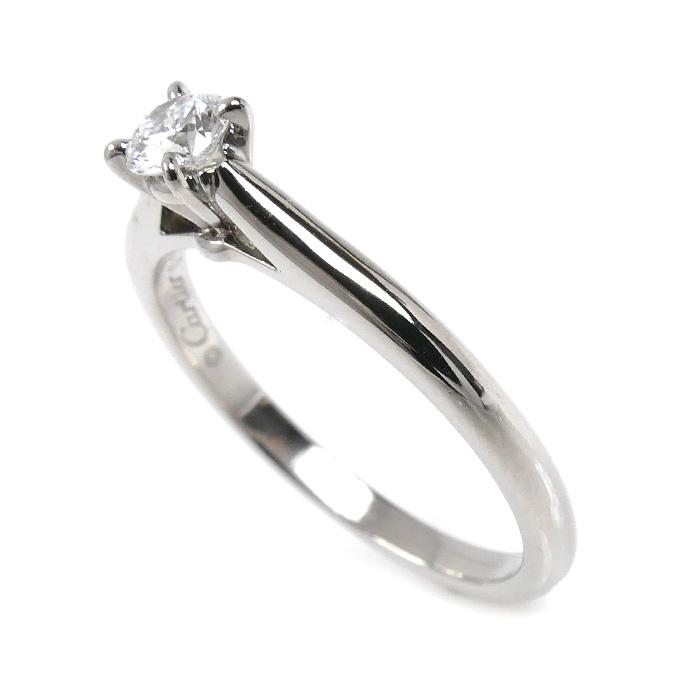 Cartier（カルティエ） Pt950プラチナ ソリテール リング・指輪