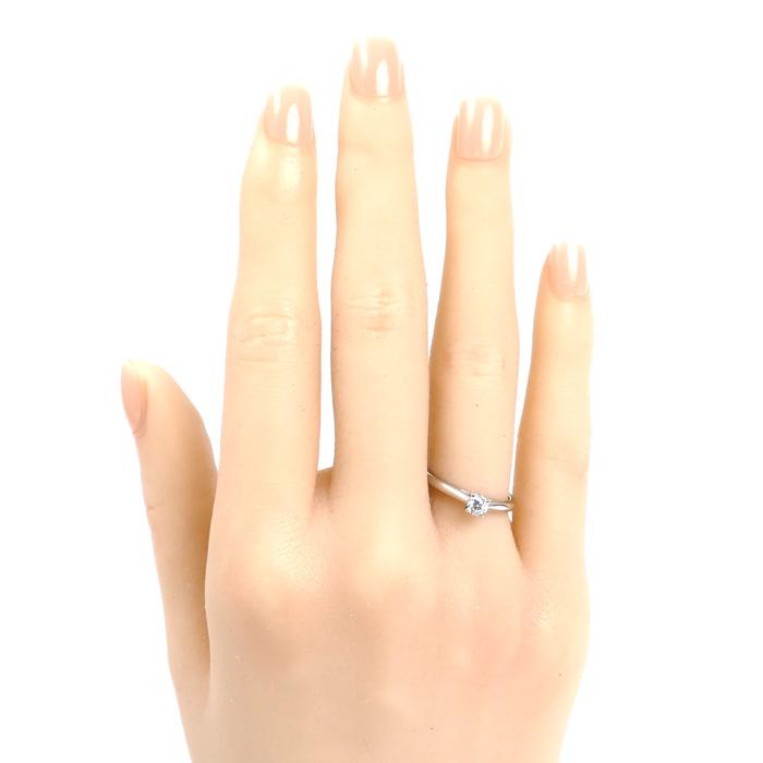 値下げ‼︎ Cartier 指輪 8号　Pt950 Cartier（カルティエ） Pt950プラチナ ソリテール リング・指輪