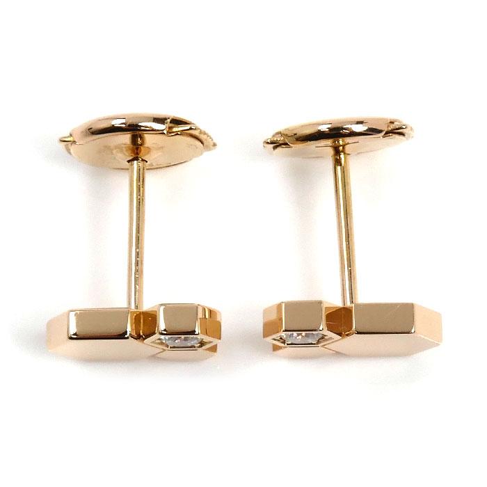 CHAUMET（ショーメ） K18PG ピンクゴールド ビー ドゥ ピアス 083985