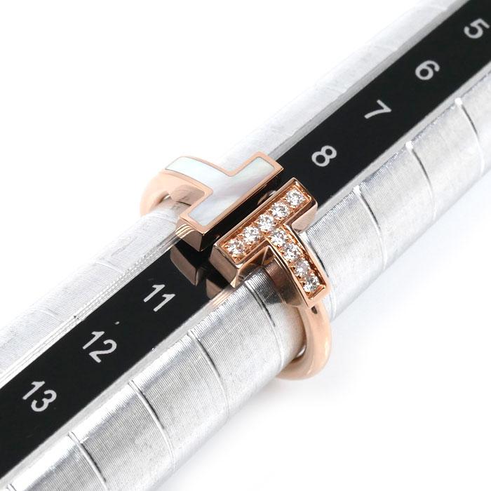 TIFFANY&Co.（ティファニー） K18PG ピンクゴールド Tワイヤー リング