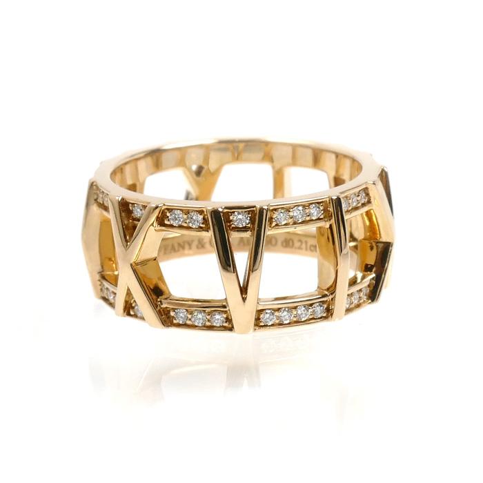 TIFFANY&Co.（ティファニー） K18PG ピンクゴールド アトラスXオープン