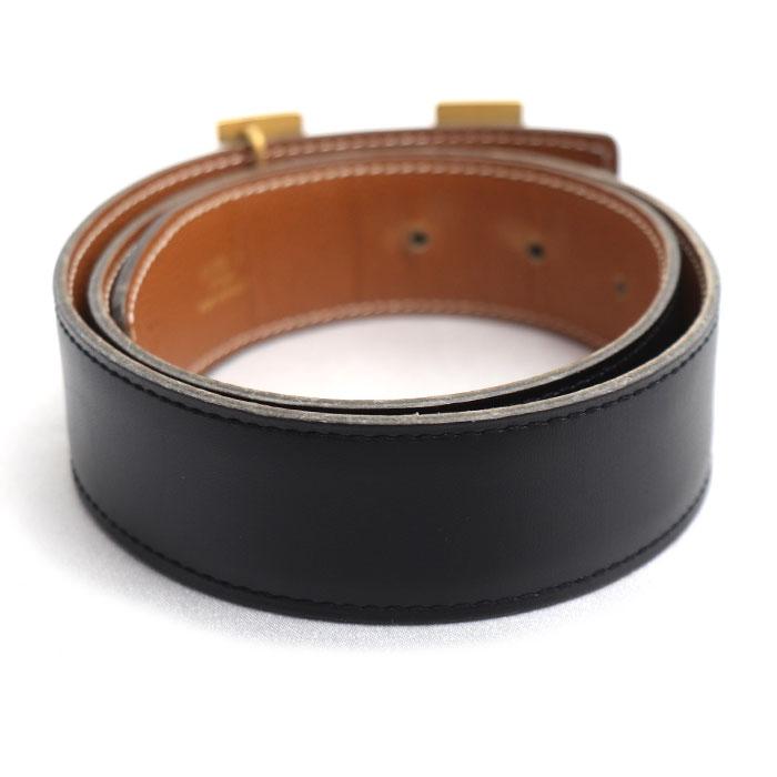 エルメス HERMES Hベルト サイズ70 〇Z刻印 ブラック 中古 HERMES（エルメス） Hベルト ベルト ブラック 65 ○Z刻印 レディース