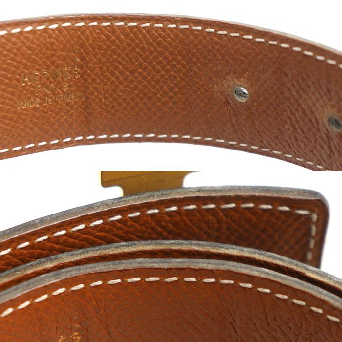 HERMES（エルメス） Hベルト ベルト ブラック 65 ○Z刻印 レディース