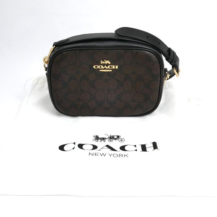 COACH コーチ ジェイミー カメラ バッグ ショルダーバッグ ブラウン/ブラック CA547 IMAA8 アウトレット ユニセックス【中古】【美品】 COACH（コーチ） ジェイミー カメラ バッグ ショルダーバッグ ブラウン