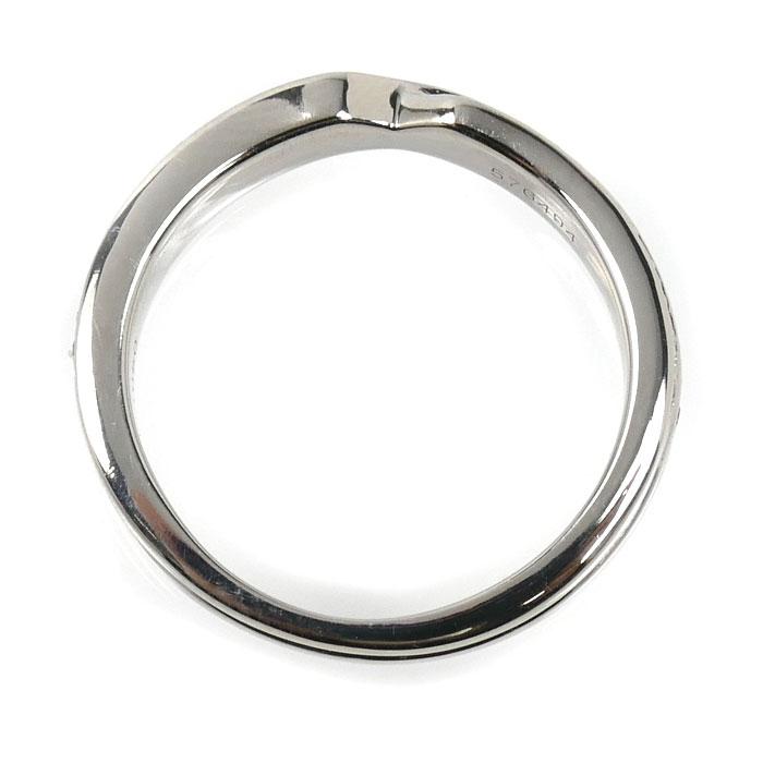 HARRY WINSTON ハリーウィンストン Pt950 トリスト ツーロウ バンド
