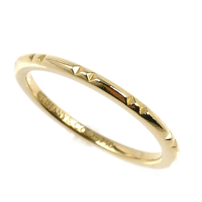 TIFFANY&CO. ティファニー　トゥルー　バンド　リング　K18YG TIFFANY&Co.（ティファニー） K18YG イエローゴールド Tトゥルー