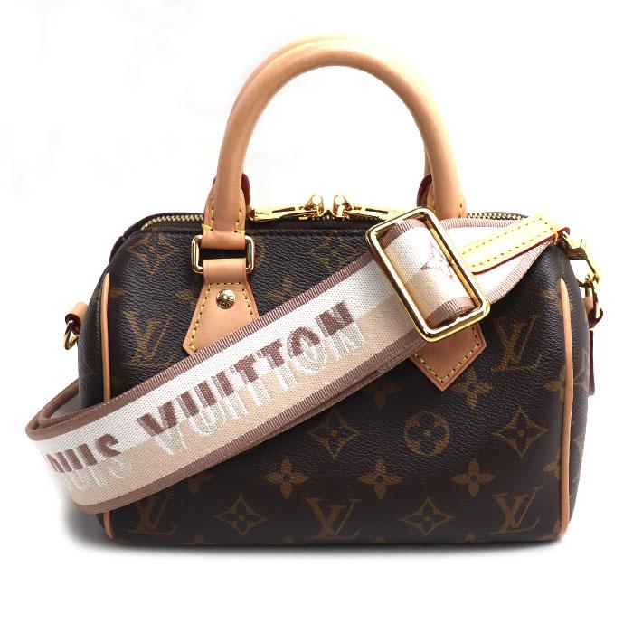 LOUIS VUITTON ルイヴィトン モノグラム スピーディ・バンドリエール20 2WAY レザーハンドバッグ ショルダーバッグ ブラウン M46222 LOUIS VUITTON（ルイ・ヴィトン） スピーディ・バンドリエール 20 2Way