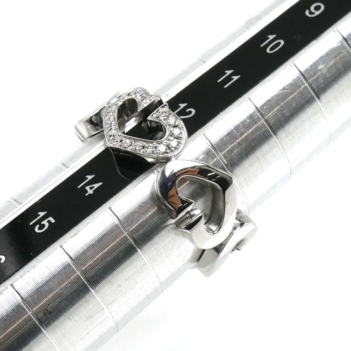 Cartier（カルティエ） K18WG ホワイトゴールド Cハート リング・指輪