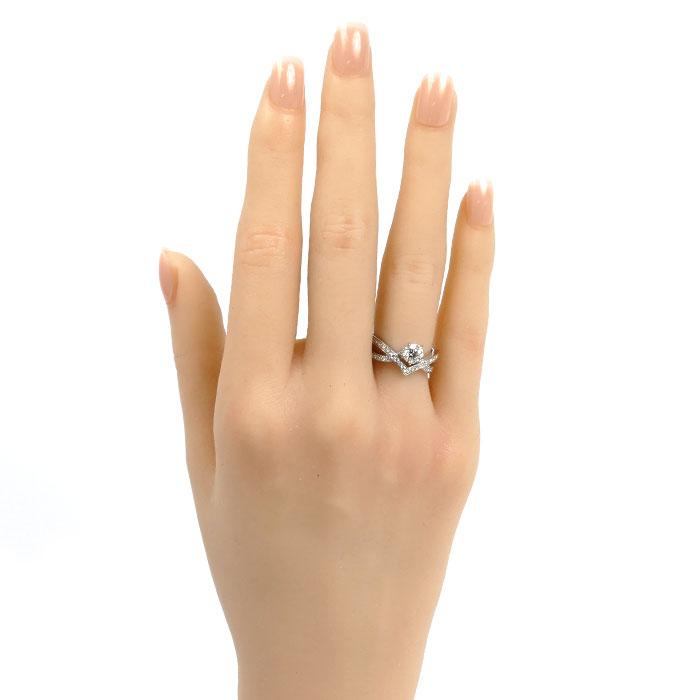 CHAUMET（ショーメ） Pt950プラチナ ジョゼフィーヌ アムール
